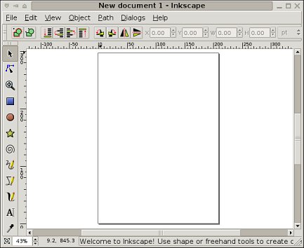 inkscape main window