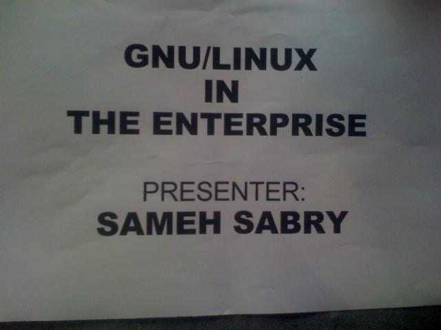 GNU/Linux in Enterprise