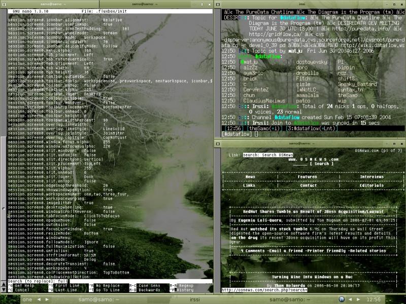 Fluxbox-mosstheme
